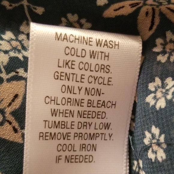 Candies Long Sleeve High Low Dress Blouse - Picture 7 of 7